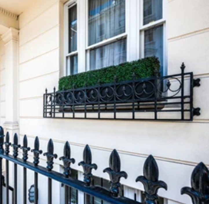 Antepecho exterior de forja